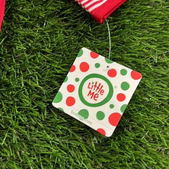 Little Me One Piece “My First Christmas” Pajama - Picture 4 of 6